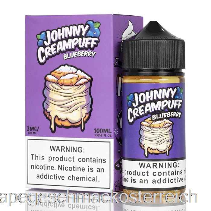 Blaubeere - Johnny Creampuff - 100 Ml 0 Mg Vape-Geschmack